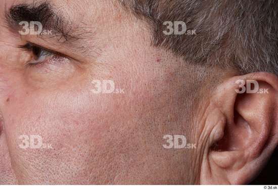 Eye Face Cheek Ear Hair Skin Man Chubby Wrinkles Studio photo references