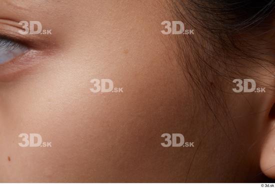 Face Cheek Hair Skin Woman Asian Slim Studio photo references