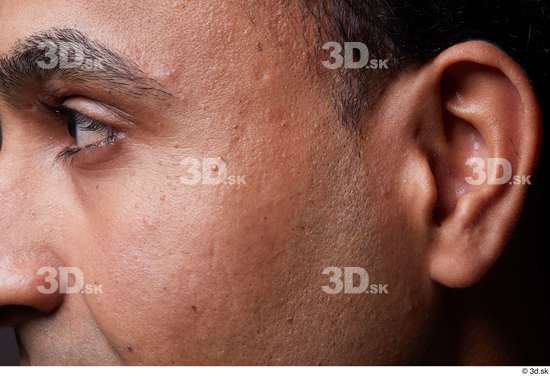 Eye Face Cheek Ear Hair Skin Man Slim Studio photo references