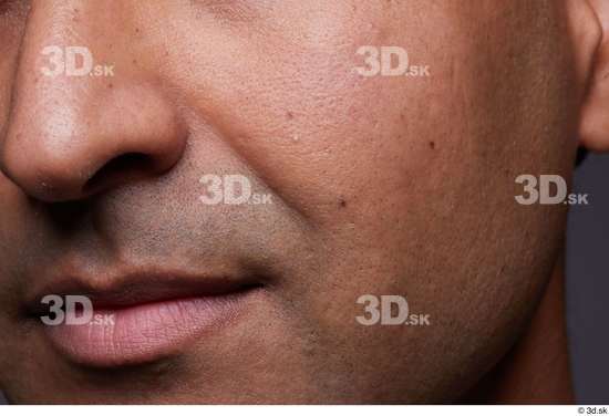 Face Mouth Nose Cheek Skin Man Slim Studio photo references