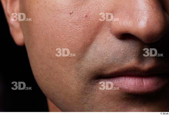 Face Mouth Nose Cheek Skin Man Slim Studio photo references