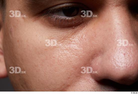 Eye Face Nose Cheek Skin Man Slim Studio photo references