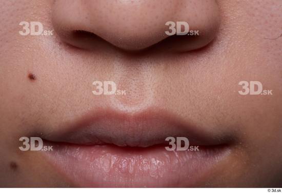 Face Mouth Nose Skin Woman Asian Slim Studio photo references