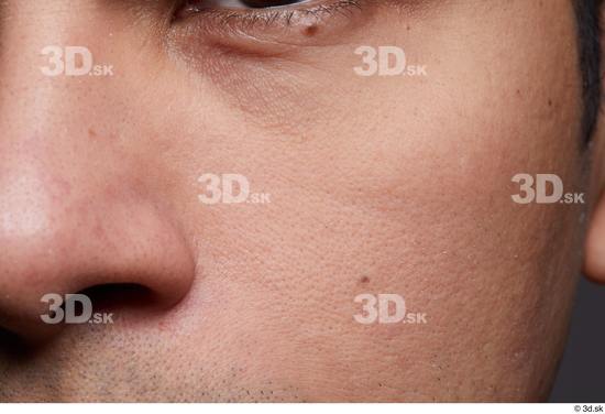 Face Nose Cheek Skin Man Slim Studio photo references