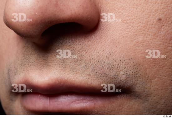 Face Mouth Nose Cheek Skin Man Slim Studio photo references