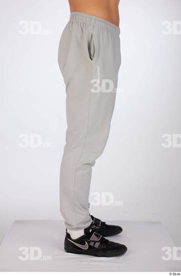 Man White Athletic Male Studio Poses