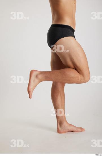 Man White Athletic Male Studio Poses