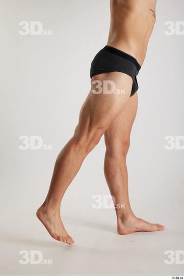 Man White Athletic Male Studio Poses