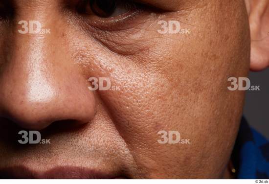 Eye Face Mouth Nose Cheek Skin Man Chubby Wrinkles Studio photo references