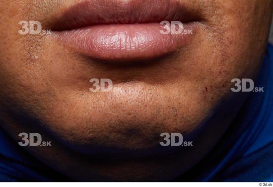 Face Mouth Skin Man Chubby Wrinkles Studio photo references