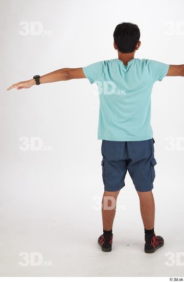 Whole Body Man T poses Casual Slim Street photo references