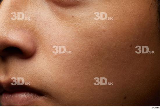 Face Mouth Nose Cheek Skin Man Slim Studio photo references