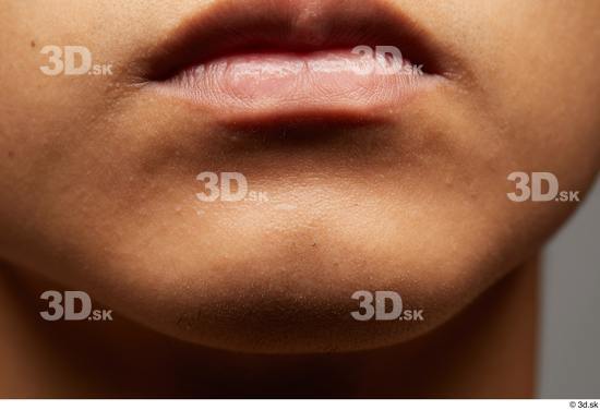 Face Mouth Skin Man Slim Studio photo references