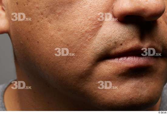 Face Mouth Nose Cheek Skin Man Slim Studio photo references