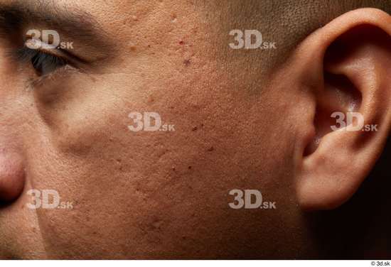 Eye Face Cheek Ear Skin Man Slim Studio photo references