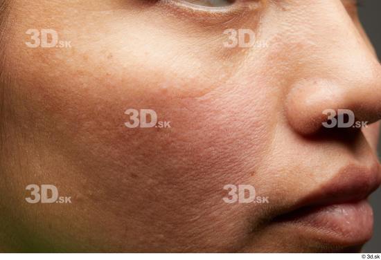 Face Mouth Nose Cheek Skin Woman Slim Studio photo references