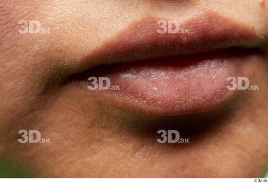 Face Mouth Skin Woman Slim Studio photo references