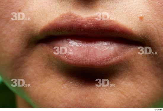 Face Mouth Skin Woman Slim Studio photo references