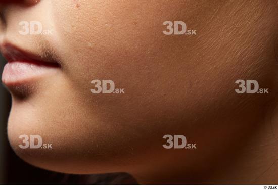 Face Mouth Cheek Skin Woman Slim Studio photo references