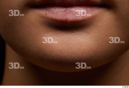 Face Mouth Skin Woman Slim Studio photo references