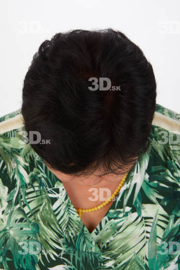 Head Hair Woman Asian Casual Overweight Street photo references