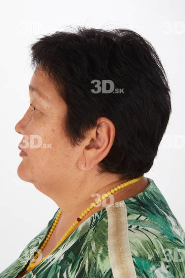 Head Hair Woman Asian Casual Overweight Street photo references