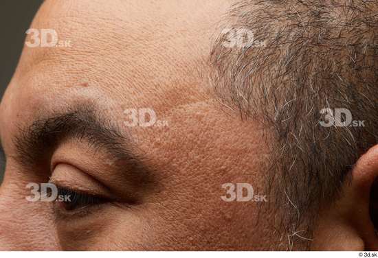 Face Hair Skin Man Chubby Wrinkles Studio photo references