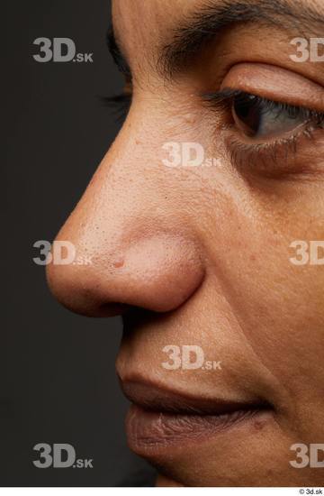 Eye Face Mouth Nose Skin Woman Slim Wrinkles Studio photo references