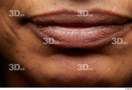 Face Mouth Skin Woman Slim Wrinkles Studio photo references