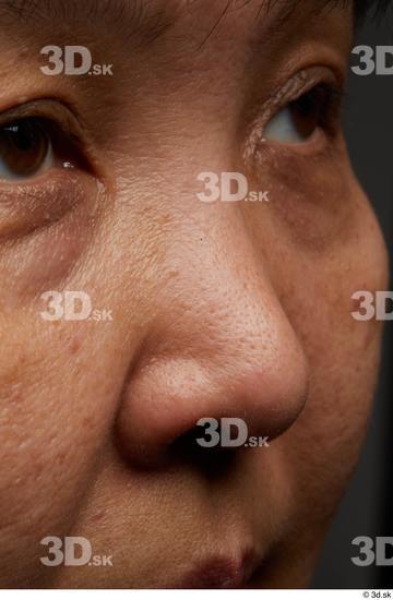 Face Nose Skin Woman Asian Chubby Studio photo references