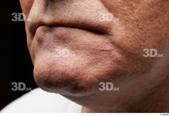 Face Mouth Skin Man Slim Wrinkles Studio photo references