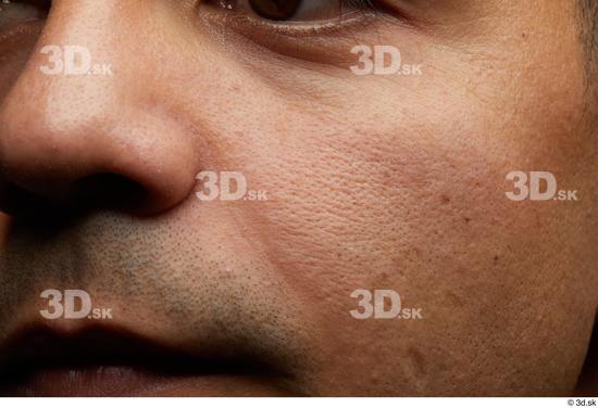 Face Nose Cheek Skin Man Slim Studio photo references