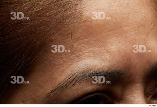 Face Hair Skin Woman Chubby Wrinkles Studio photo references