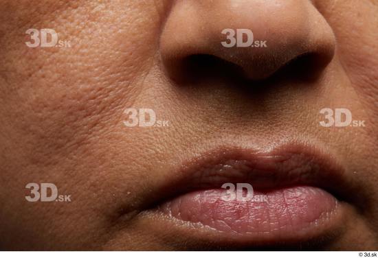 Face Mouth Nose Cheek Skin Woman Chubby Wrinkles Studio photo references