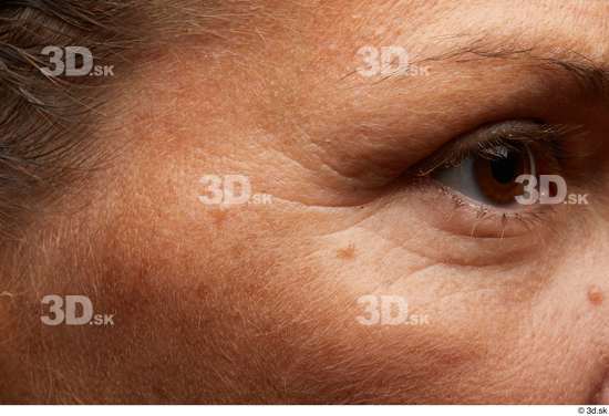 Eye Face Cheek Hair Skin Woman Slim Wrinkles Studio photo references