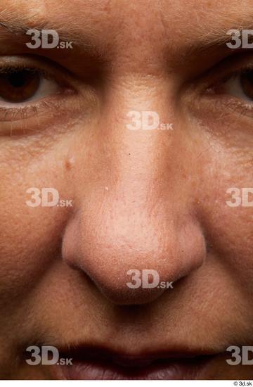 Face Nose Skin Woman Slim Wrinkles Studio photo references