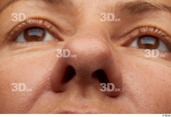 Face Nose Skin Woman Slim Wrinkles Studio photo references