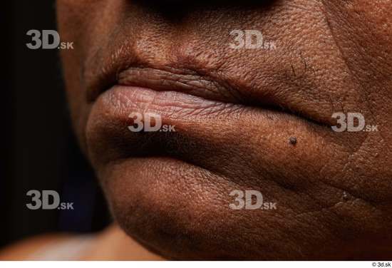 Face Mouth Skin Woman Chubby Wrinkles Studio photo references