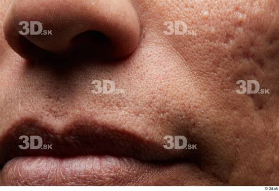 Face Mouth Nose Cheek Skin Man Scar Slim Studio photo references