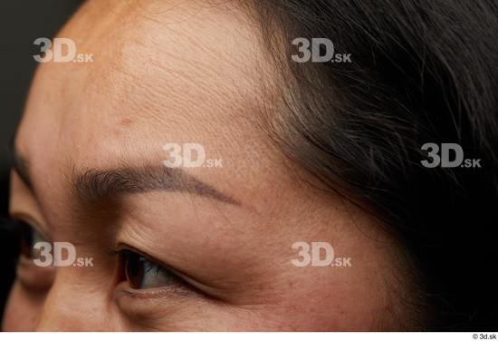 Eye Face Hair Skin Woman Asian Slim Wrinkles Studio photo references