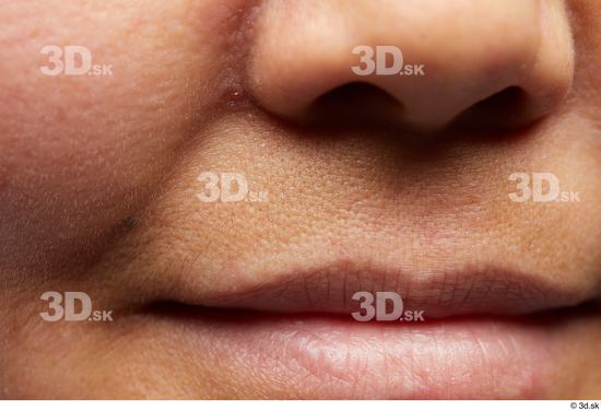 Face Mouth Nose Cheek Skin Woman Asian Slim Studio photo references