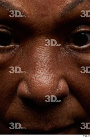 and more Face Nose Skin Woman Chubby Wrinkles Studio photo references