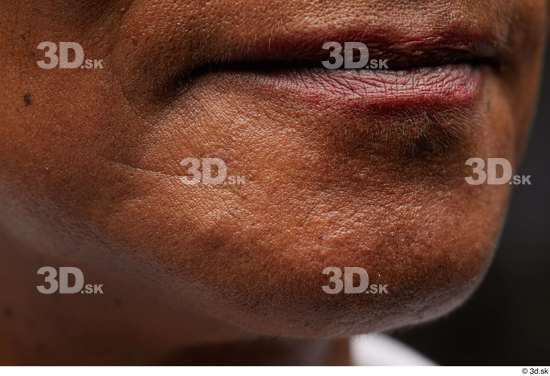 Face Mouth Skin Woman Chubby Wrinkles Studio photo references