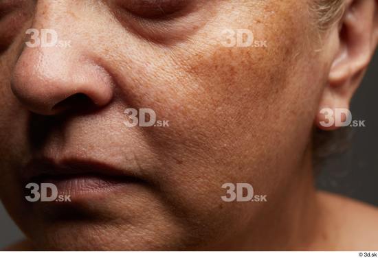 Face Mouth Nose Cheek Skin Woman Chubby Studio photo references