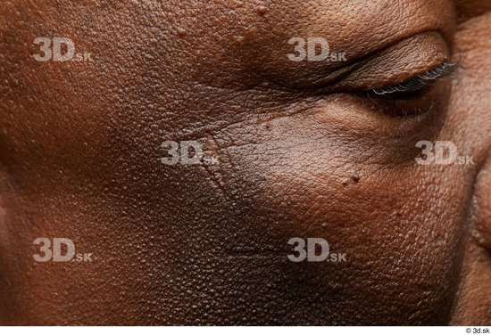 Eye Face Cheek Skin Man Black Scar Overweight Studio photo references