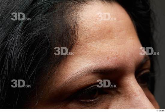 Eye Face Nose Hair Skin Woman Chubby Wrinkles Studio photo references