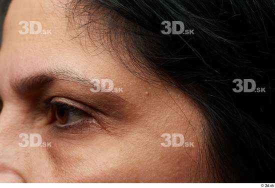 Eye Face Hair Skin Woman Chubby Wrinkles Studio photo references