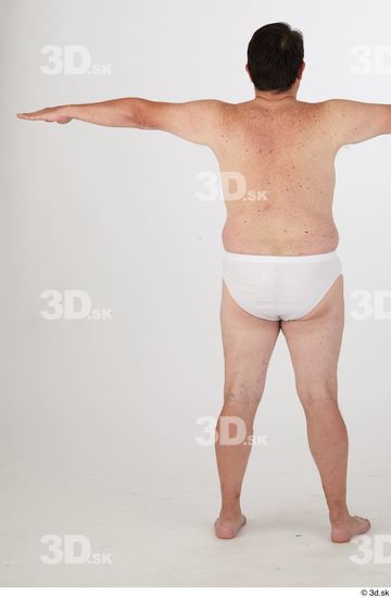 Whole Body Man T poses Chubby Street photo references