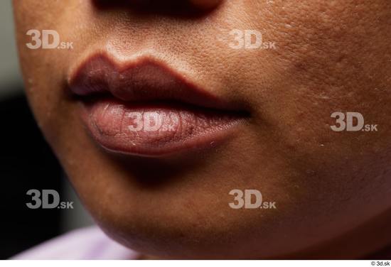 Face Mouth Cheek Skin Woman Asian Slim Studio photo references