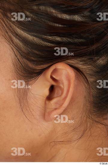 Ear Woman Asian Slim Street photo references